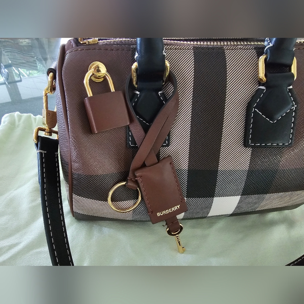 Burberry Check mini bowling - Picture 3 of 16